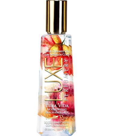 Belcam Bath Therapy Luxe Perfumery Pura Vida Vanilla Rose Moisturizing Fragrance Mist 236 mL Vanilla Rose 7.98 Fl Oz (Pack of 1) - Buy Online on GoSupps.com