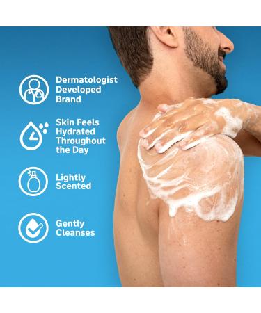 Lubriderm Daily Moisture Body + Face Wash Hydrating Body Wash + Moisturizing Facial Cleanser with Pro-Ceramide & Shea Butter to Gently Cleanse Light Fragrance & Hypoallergenic 16 fl. oz - Buy Online on GoSupps.com