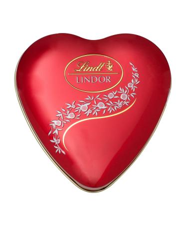 Lindt Lindor Heart Metal Box 62g