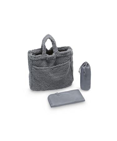 Jollin Gray Teddy Diaper Bag - Stylish & Functional International Shipping Available - Buy Online on GoSupps.com