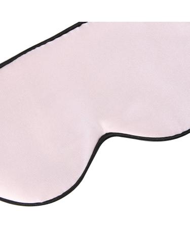 VenusCare Mulberry Silk Sleep Mask - Super Smooth & Soft Lightweight Eye Mask for Women & Men - Adjustable Strap - Pink - Buy Online on GoSupps.com