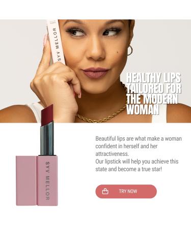 Lustrous Lipstick for Women - High Impact Color Moisturizing & Long Lasting Waterproof Hydrating Formula for Bold Glowing Lips - Buy Online on GoSupps.com