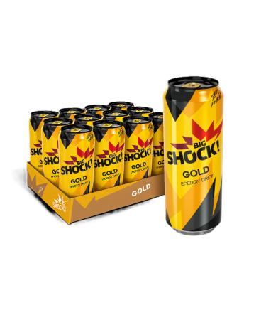 Big Shock sro BIG SHOCK Gold Energy Drink 12 x 500 ml blik