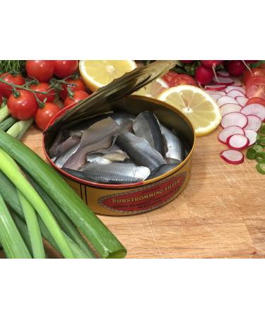 Buy Surstr mming Fillets - Authentic Fermented Herring in Traditional Cans | International Shipping - Buy Online on GoSupps.com