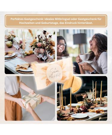 Buy Lucky Treats | 25 Beige Pieces with Loving Messages | Perfect for Weddings Baptisms & Communions | Fresh & Regional Decor | International Shipping - Buy Online on GoSupps.com