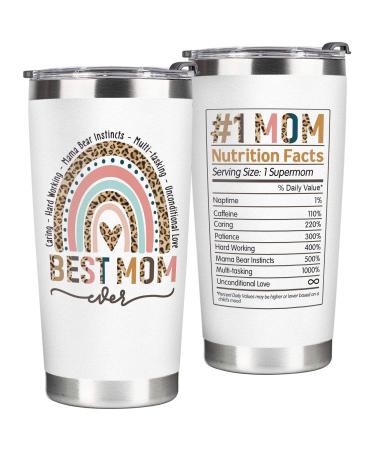 Mothers Day Gifts for Mom from Daughter, Son - Mom Gifts from Daughters, Sons - Birthday Gifts for Mom, Mom Birthday Gifts from Daughter, Son - Great Mother Gifts, Presents for Mom, Mom Tumbler 20Oz