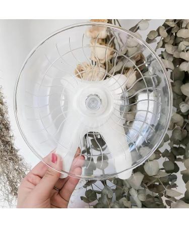 Skyzone Hamster Wheels Silent Spinner 18cm Hamster Running Wheels with Adjustable Stand for Caged Dwarf Syrian Hamster Gerbils and Other Small Animals - Buy Online on GoSupps.com