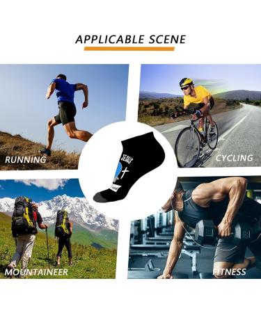 Warning: I'm A Diabetic - Comfortable Cotton Socks for Men | Hidden Diabetic Socks - Buy Online on GoSupps.com