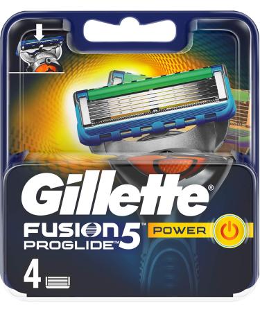 Buy Gillette Fusion5 ProGlide Power Razor Blades - 4 Replacement Blades with FlexBall Technology | International Shipping Available - Buy Online on GoSupps.com