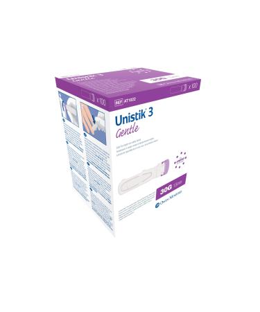 Unistik 3 Gentle Box of 100 100 Count (Pack of 1)
