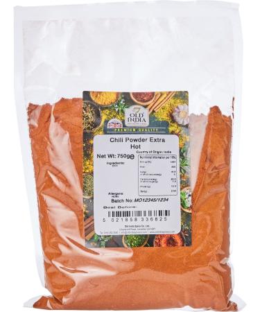 Old India Extra Hot Chilli Powder 750 g