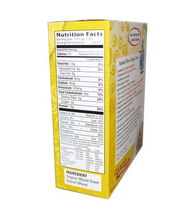 Eden Organic Kamut Elbows - 14 oz - 100% Whole Grain - Non-GMO Macaroni - Buy Online on GoSupps.com