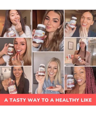 Women's Multivitamin Gummies - 100% Daily Value of 16 Essential Vitamins and Minerals - Soy Free, Non-GMO, Gluten Free - 30 Day Supply - 60 Count - Buy Online on GoSupps.com