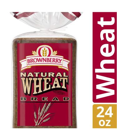 Brownberry Natural Wheat Bread 24 oz - Whole Grain Loaf for Healthy Living - Buy Online on GoSupps.com