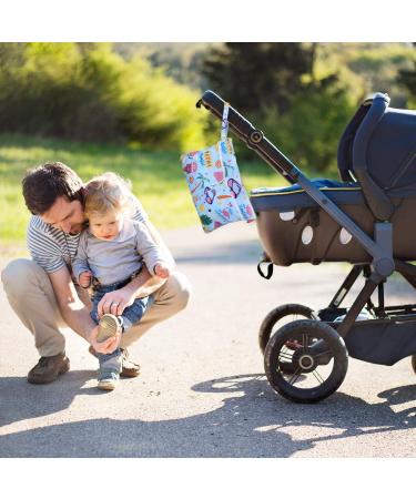 Damero Reusable Wetbag Diaper Bag - Perfect for On-the-Go Baby Essentials & Dirty Clothing | Small Size for Summer Vacations - Buy Online on GoSupps.com
