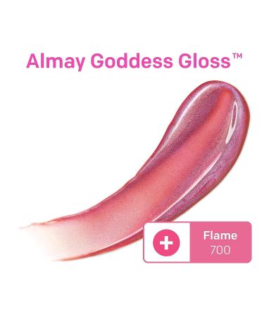 Almay Holographic Glitter Lip Gloss 700 Flame - Non-Sticky Makeup, Hypoallergenic - 0.9 Oz, 1 Count - Buy Online on GoSupps.com