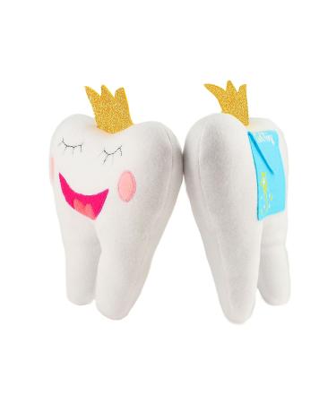 Tickle & Main Tooth Fairy Pillow Kit with Notepad and Keepsake Pouch - 3 Piece Set for Teeth, Notes, and Photos - Buy Online on GoSupps.com