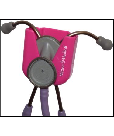 Set of Three Mitten Stethoscope Holders with Scrub-Lock in Assorted Colors - Buy Online on GoSupps.com