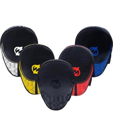 Zafco Sports Boxing Mitts for Muay Thai MMA Training - Black - Buy Online on GoSupps.com