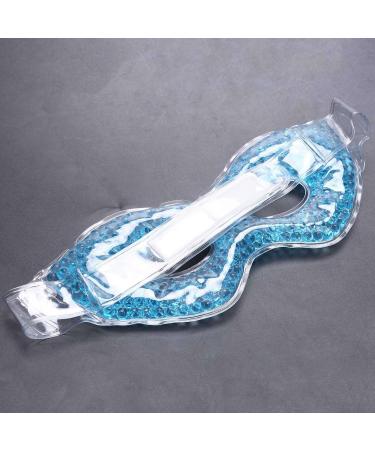 Bstepompre 2X Hot Cold Sleeping Eye Mask Ice Cool Blue Compress Gel Eyeshade Fatigue Relief Eye Care - Buy Online on GoSupps.com
