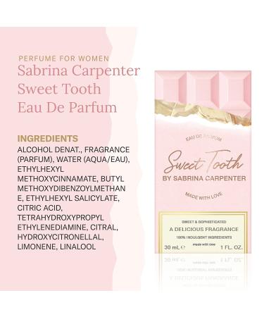 SABRINA CARPENTER Sweet Tooth Eau De Parfum Perfume for Women - 1 Fl Oz - Buy Online on GoSupps.com