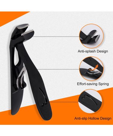 Nail Clippers for Thick Nails German Professional Toe Nail Cutter with Catcher Ultra Sharp Stainless Steel Toenail Clipper Set for Men Women Elderly Seniors Strong Heavy Duty for Thick Toenails - Buy Online on GoSupps.com