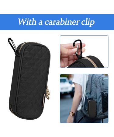 Yarwo Insulin Cooling Bag - Travel Bag for Diabetics with 2 Cooling Packs | Insulin & Diabetes Accessories | Black - Buy Online on GoSupps.com
