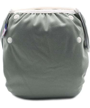 Eco-Friendly Pink & Blue Swimming Diaper for Boys & Girls - Reusable Swimming Trunks (4.5-16 kg) - Soft & Gentle on Skin (Gray Medium 1 Pack) - Buy Online on GoSupps.com
