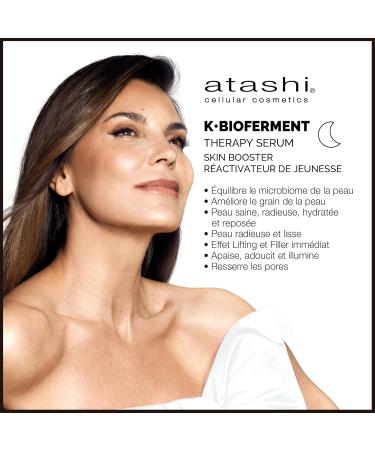 Atashi | Youth Reactivating Ritual Chest | K-Bioferment Therapy Cream + Luxury Therapy Serum + Radiant Skin Antifatigue | Balance the microbiome and improve texture | 50 ml + 30 ml - Buy Online on GoSupps.com