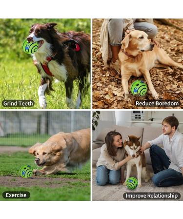 Indestructible 5.5 Dog Ball | Interactive Snoring Toy for Fun Play - Perfect for Pets! - Buy Online on GoSupps.com