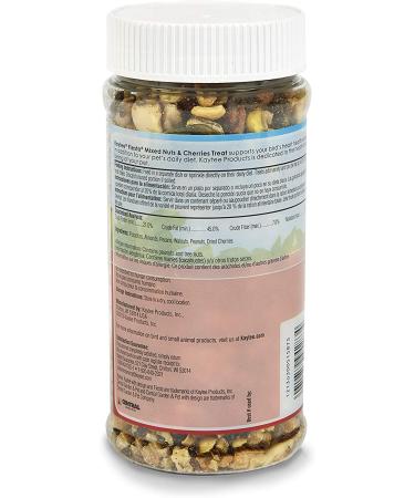 Kaytee Pet Bird Treat Jar - 8 oz Mixed Nuts and Cherries - Buy Online on GoSupps.com
