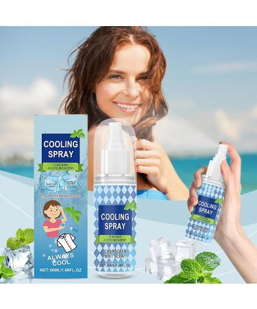  G n rique Refreshing | Refreshing Face 50ml Icy Moisturizing Mist with UV Protection for Outdoor Activities Sports Beach Heat Travel Camping Golf - Buy Online on GoSupps.com