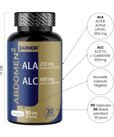 J.Armor 90 Capsules Fat Burning Powerful Weight Loss For Men and Women Natural Slimming Carnitine Abdomen Ala Alc - Buy Online on GoSupps.com