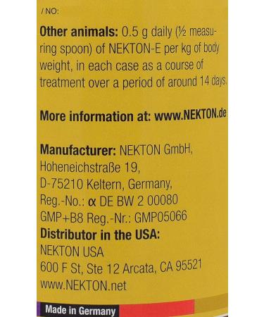 Nekton-E 140 gm Vitamin E Supplement for Birds - Boost Avian Health - Buy Online on GoSupps.com