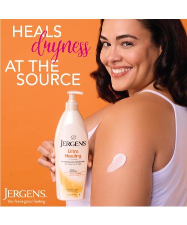 Jergens Ultra Healing Extra Dry Skin Moisturizer 21 Ounces - Buy Online on GoSupps.com