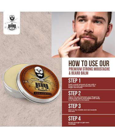 Buy Bart Balm Cedar Fragrance 30ml - All-Natural Beard Care | High-Quality & Organic | Bare Hairway - Buy Online on GoSupps.com