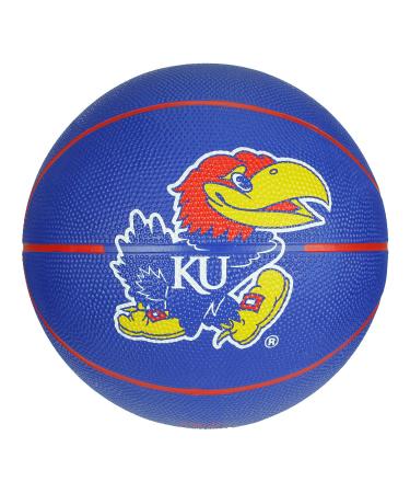 adidas NCAA Kansas Jayhawks Official Men's Team Logo and Colors Basketball, Size 7