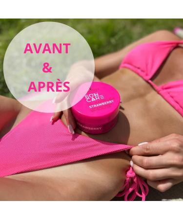  Afrodita Cosmetics Afrodita Cosmetics Strawberry Sun Care Gel - Vegan tan accelerator with carrot extract and coconut oil - Lightweight non-greasy gel texture for a fast intense summer tan - 200 - Buy Online on GoSupps.com