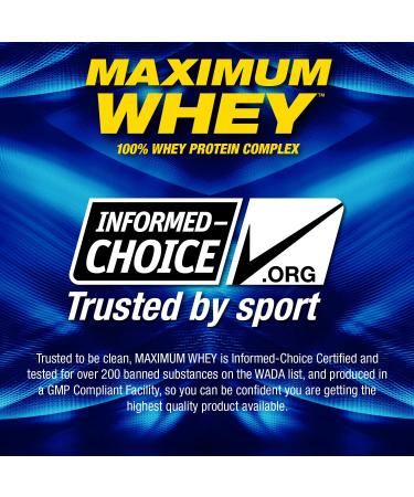Maximum Human Performance Maximum Whey Protein 25g Fast Acting Delicious Tasting Protein Enhances Strength & Speeds Recovery Milk Chocolate 62 Servings 5 Pound Milk Chocolate 5.01 Pound (Pack of 1) - Buy Online on GoSupps.com
