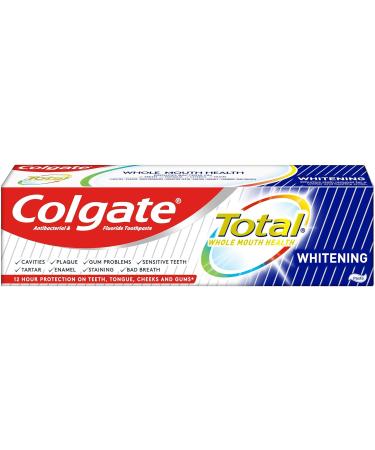Colgate Total Original Whitening toothpaste 2x 75 ml - Buy Online on GoSupps.com