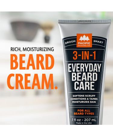 Pacific Shaving Company Soins de barbe 3 en 1 Avec cette formule ultra-concentr e. Just a Dab va adoucir les moustaches apprivoiser et contr ler toute longueur de barbe - 7 fl oz Pack of 1 - Buy Online on GoSupps.com