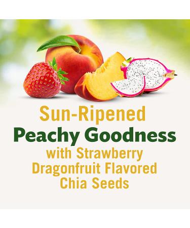 Del Monte Fruit & Chia Cup Snacks - Peaches in Strawberry Dragon Fruit - 2 Pack 7 oz - Buy Online on GoSupps.com