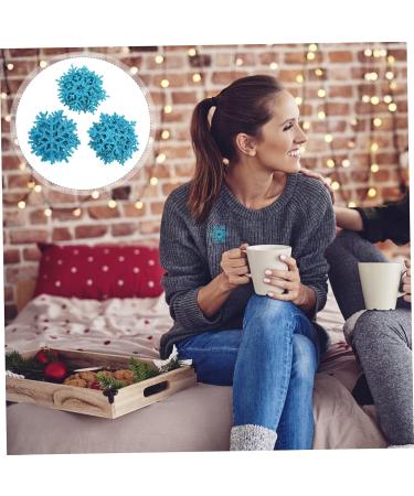 COHEALI 90 Pcs Snowflake Stickers Decals Snowflake Embroidered Patches Sewing Accessories Flash The Fabric - Buy Online on GoSupps.com