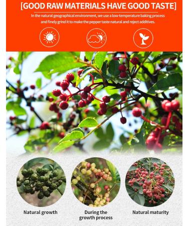 BAILINHOU Sichuan peppercorn powder 1.08oz/30g Mapo Tofu and Chinese Cuisine red szechuan peppercorns ground ORIGINAL IMPORTED of china. (Green lid(Enhance numbing sensation)) - Buy Online on GoSupps.com