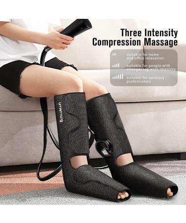 Air Compression Leg Massager with Heat - Gift for Men, Women, Mom, Dad - Perfect for Christmas, Mother's Day, Father's Day - Thank You Present - Buy Online on GoSupps.com
