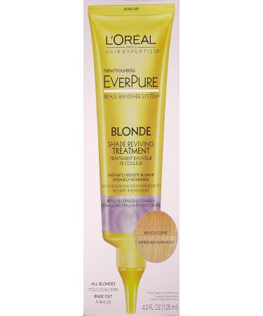 L Or al Paris Everpure Reviving Treatment - Blonde Hair Care 4.2 oz | Best International Shipping - Buy Online on GoSupps.com