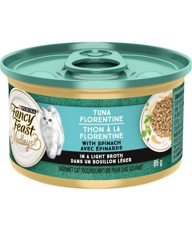 Fancy Feast Medleys Wet Cat Food Bundle: Tuna Florentine and White Meat Chicken Primavera Cat Food+ Cat Food White Meat Chicken - Buy Online on GoSupps.com