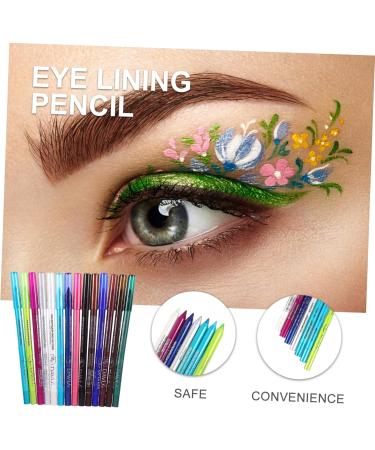 FOYTOKI 14pcs Eyeshadow Pencil Set Eye Makeup Accessory Eyeliner Pencil Cosmetic Accessories Girl Eye Liner Drawing Pencil Eyeliner Drawing Tool Makeup Pencil Eye Lining Tool - Buy Online on GoSupps.com