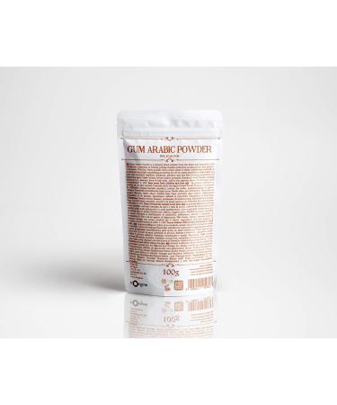 Gum Arabic Powder 100g: Natural Food Thickener and Emulsifier - Buy Online on GoSupps.com