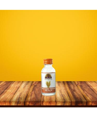 OKAY 100% Pure Wheat Germ Virgin Oil 1oz - Premium Skin & Hair Care - Shop Internationally - Buy Online on GoSupps.com